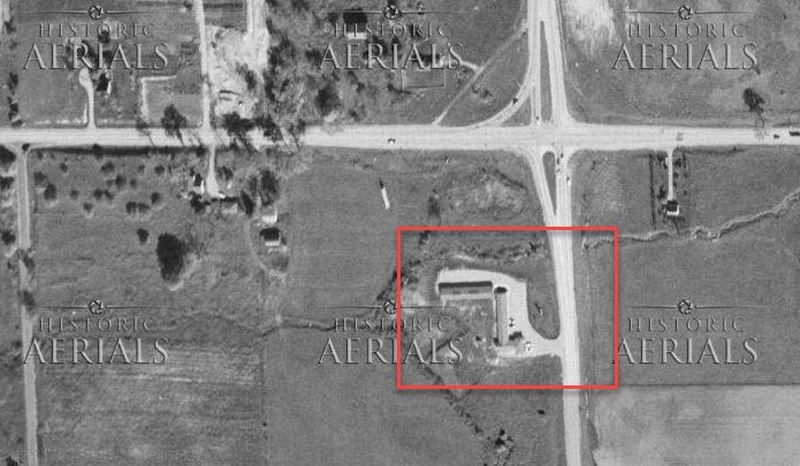 Cascade Motel (Cascade Motor Inn) - 1955 The Area Was Open Fields